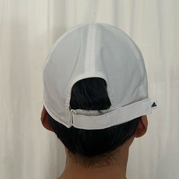 Adidas AEROREADY Performance Cap – White – Adjustable – Unisex - Picture 3 of 8